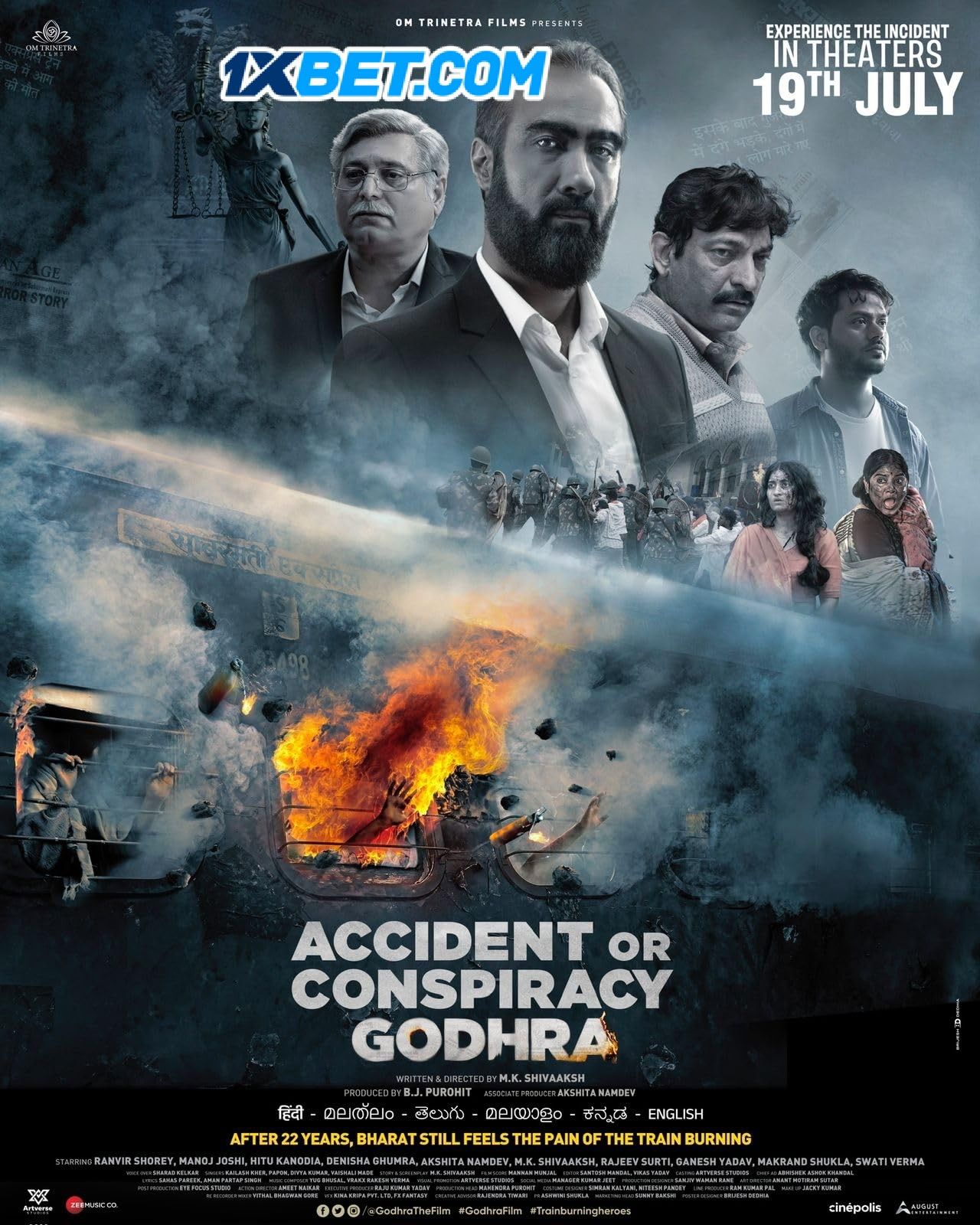 Accident or Conspiracy Godhra 2024 (Voice Over) Dubbed CAMRip [1XBET]